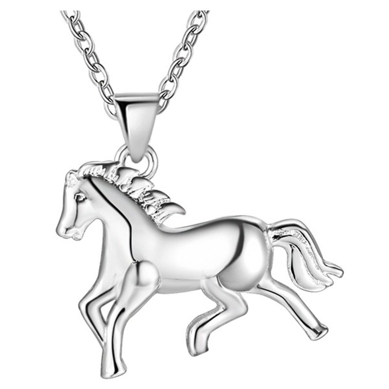Collier cheval galopant (argent) : photo du produit rappelé le 30/03/2022