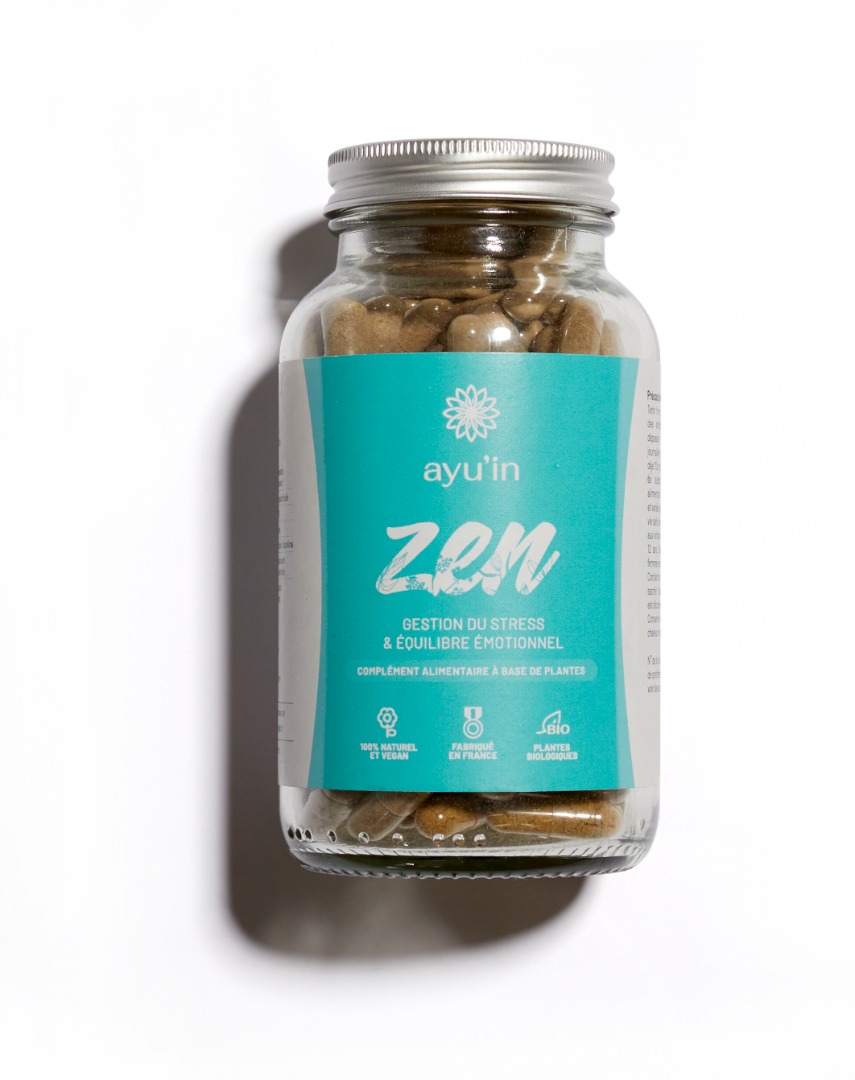 Complément alimentaire zen Ayu'in : photo du produit rappelé le 09/02/2022