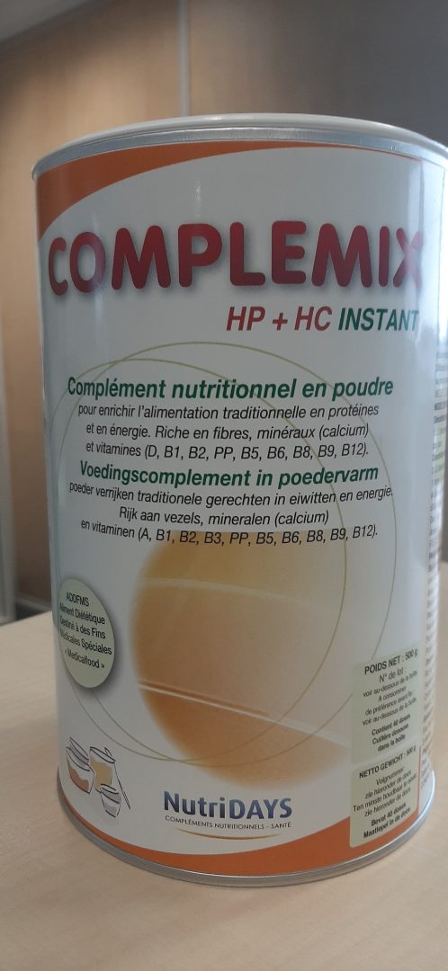Complemix hp+hc instant Nutridays : photo du produit rappelé le 26/01/2024