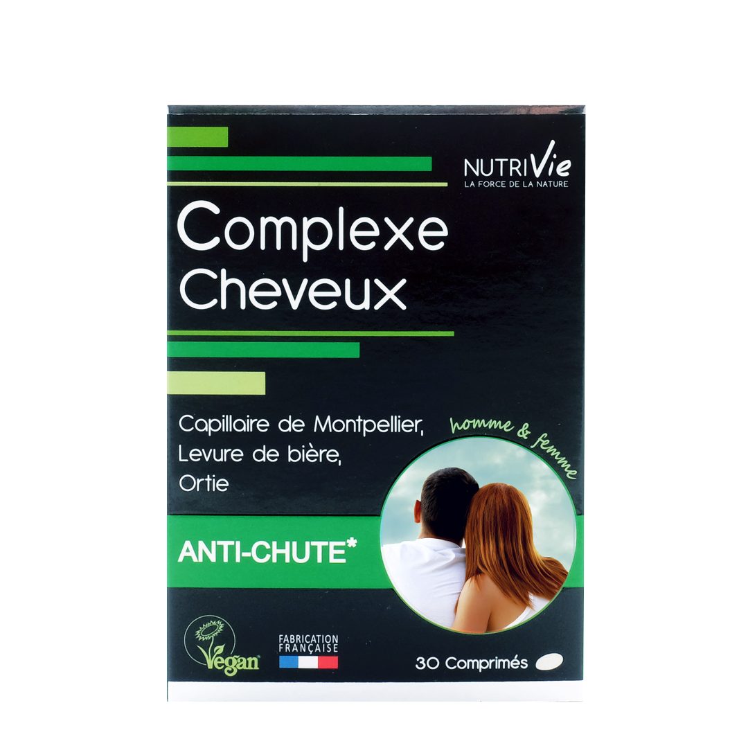 Complexe anti-chute de cheveux Nutrivie : photo du produit rappelé le 13/10/2021