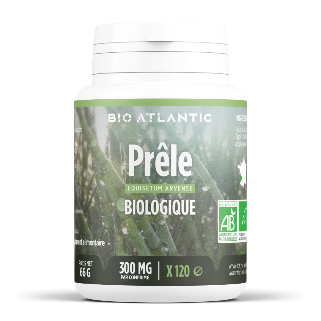 Comprimés de prêle biologique 300mg BIO Atlantic : photo du produit rappelé le 10/12/2025