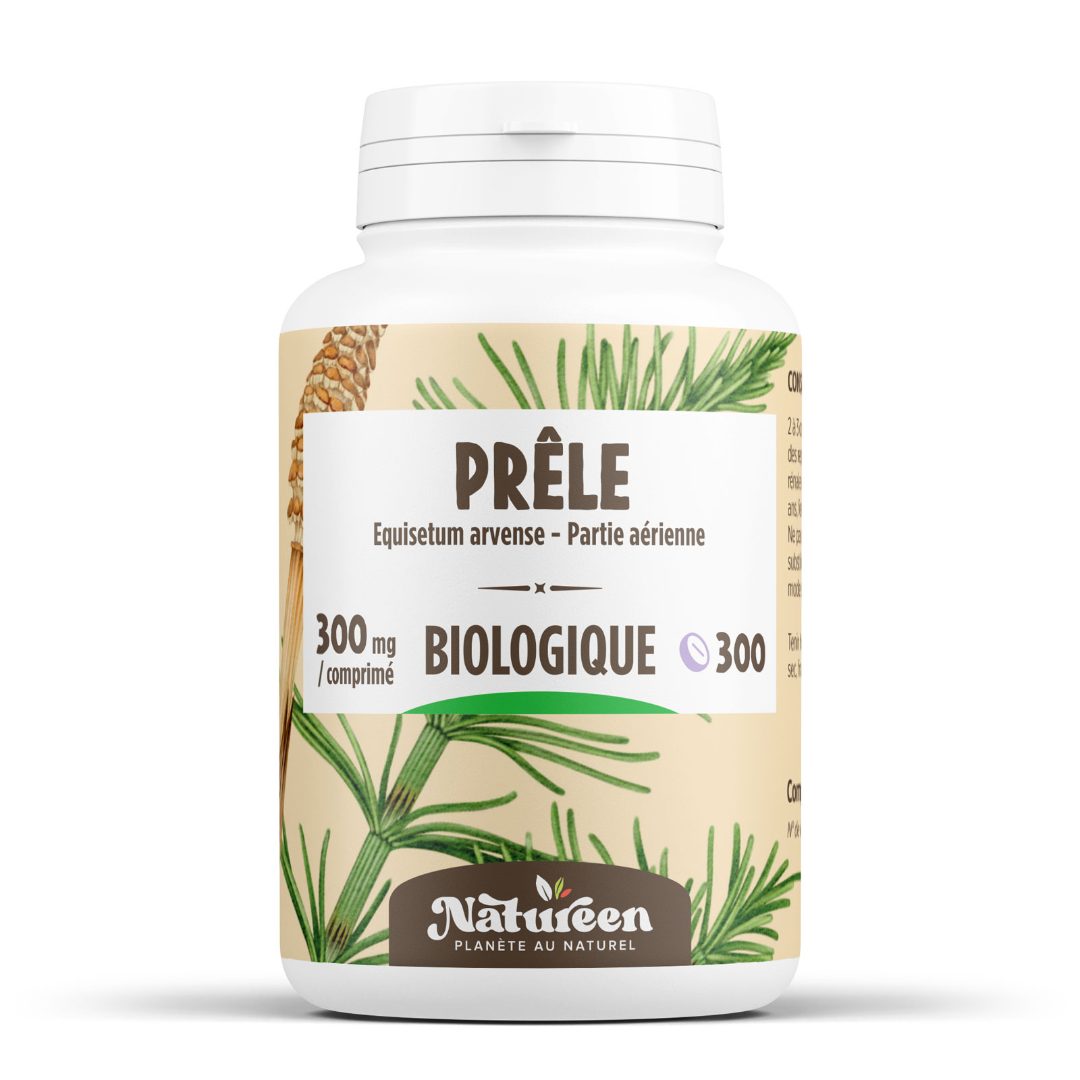 Comprimés de prêle biologique 300mg Natureen : photo du produit rappelé le 10/12/2025