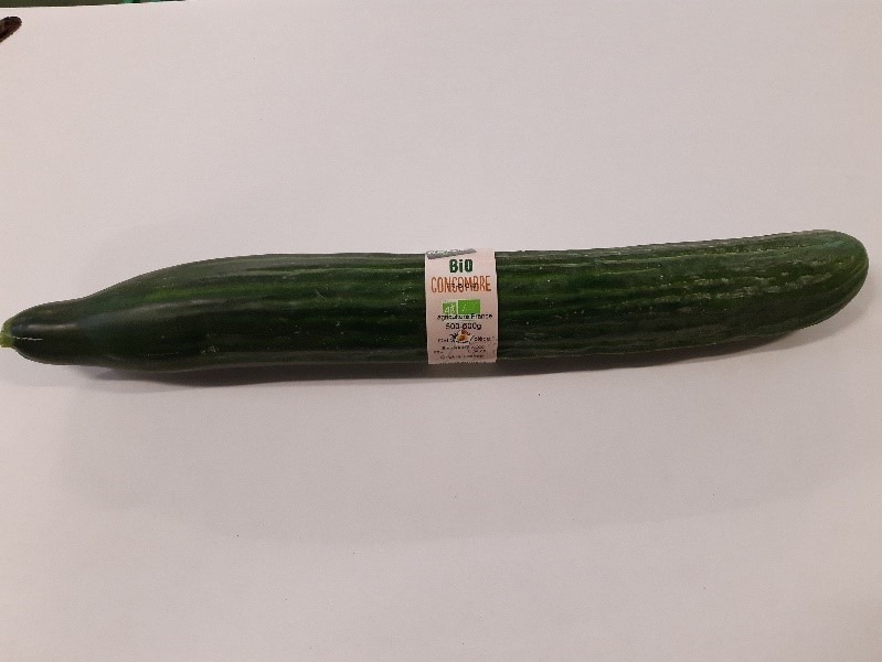 Concombre bio Côté Marché : photo du produit rappelé le 08/07/2021