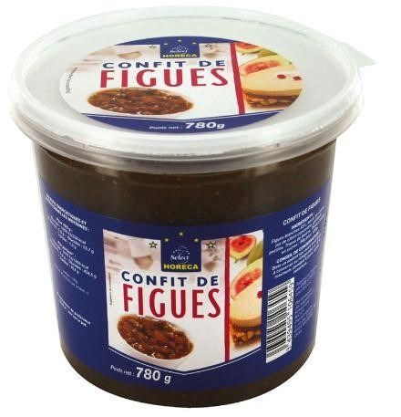 Confit de figues pot 780g horeca select : photo du produit rappelé le 10/12/2021