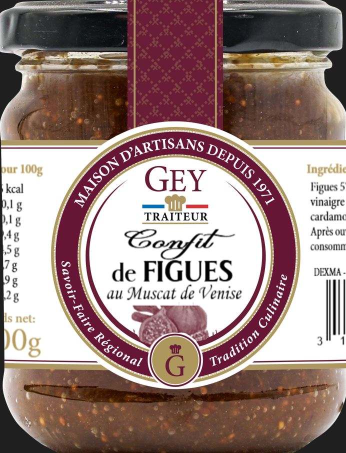 Confit de figues Raoul Gey : photo du produit rappelé le 21/01/2025
