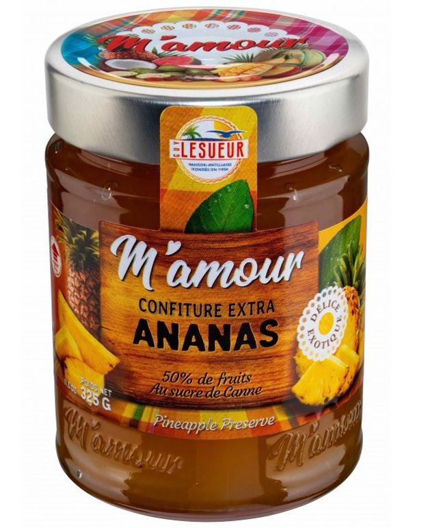 Confiture ananas M'amour : photo du produit rappelé le 04/05/2021