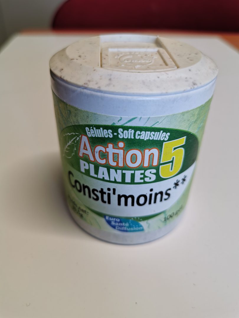 Consti’moins Action 5 Plantes : photo du produit rappelé le 14/10/2022