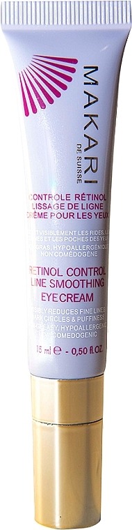 Controle retinol lissage de ligne creme pour les yeux Makari de Suisse : photo du produit rappelé le 18/04/2024
