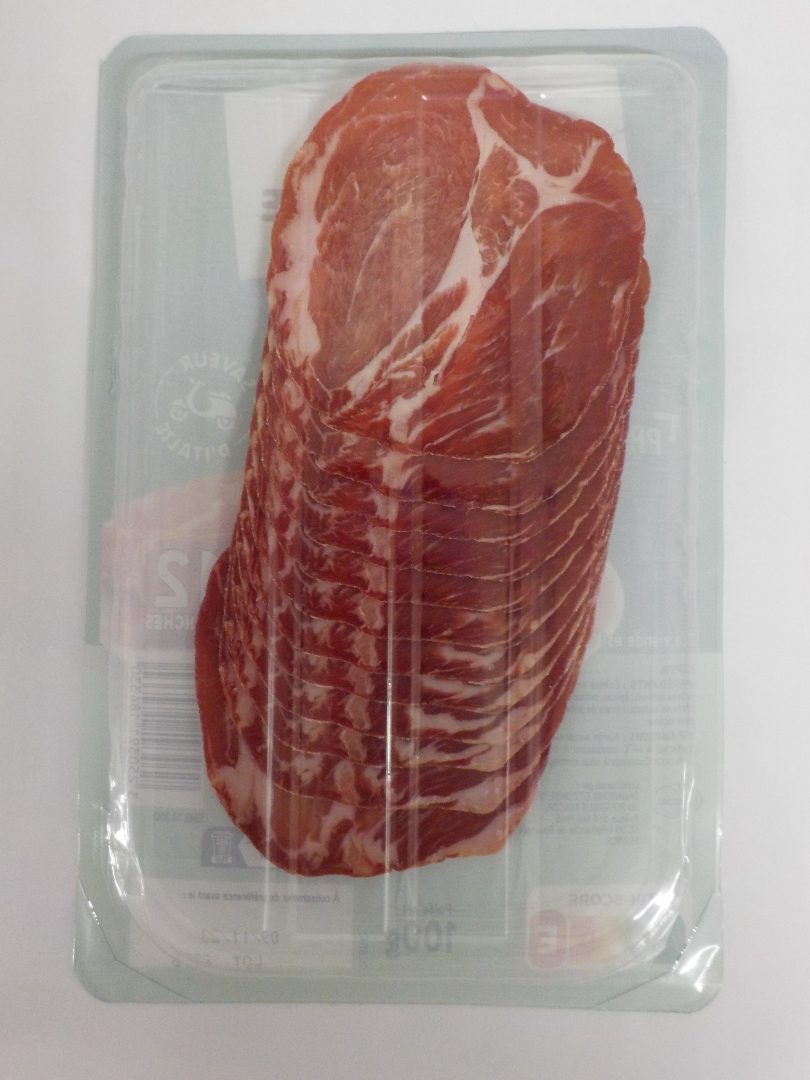 Coppa 100g Netto : photo 2 sur 2 du produit rappelé le 16/10/2026
