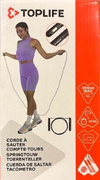 Corde à sauter compte-tours Toplife : photo 2 sur 2 du produit rappelé le 20/01/2026