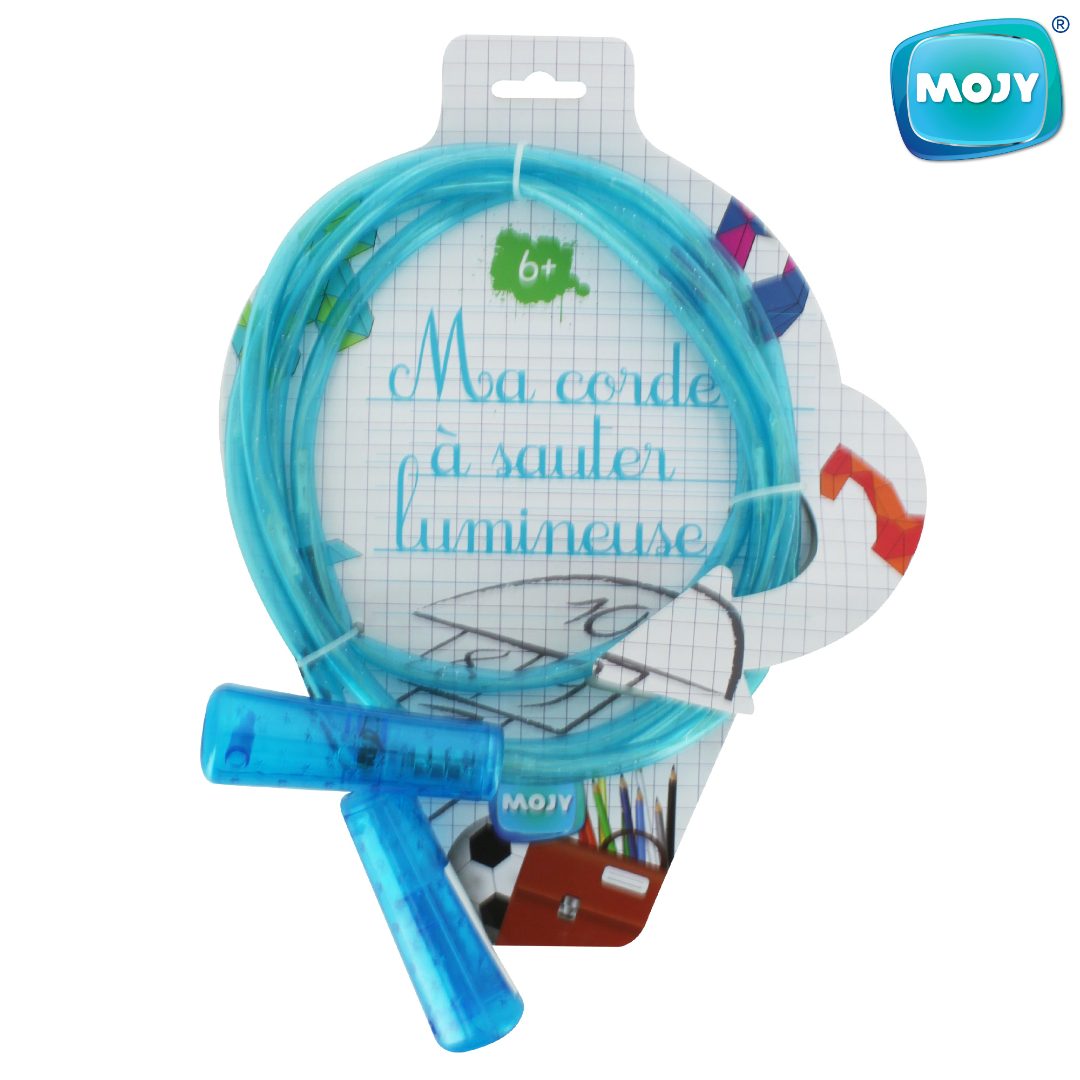 Corde à sauter lumineuse 3 couleurs Mojy : photo du produit rappelé le 24/01/2022