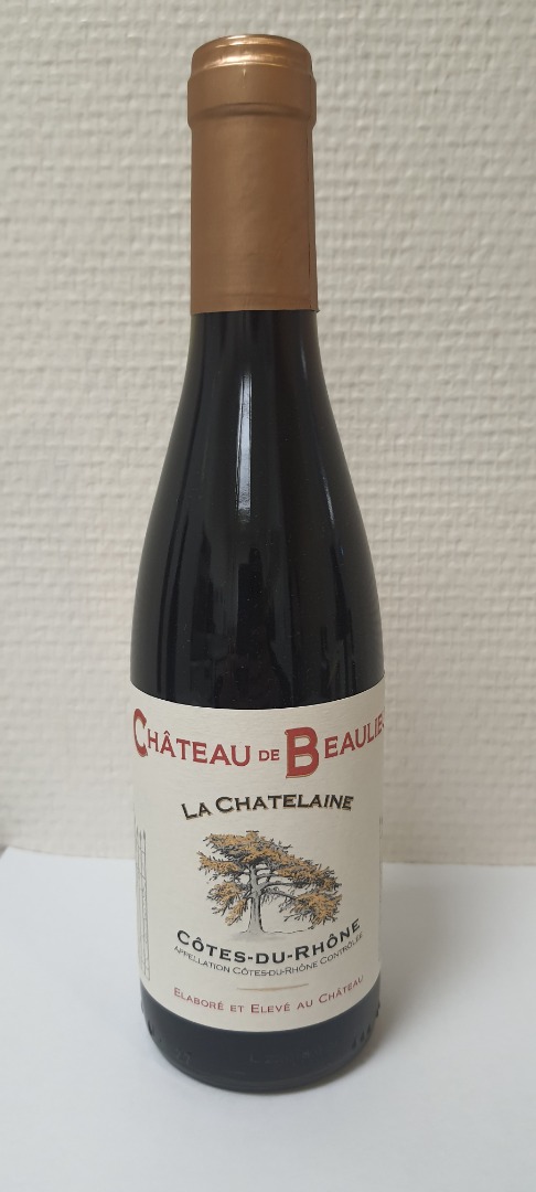 Côtes-du-rhône rouge 2020 château de beaulieu 375 ml : photo du produit rappelé le 13/02/2023