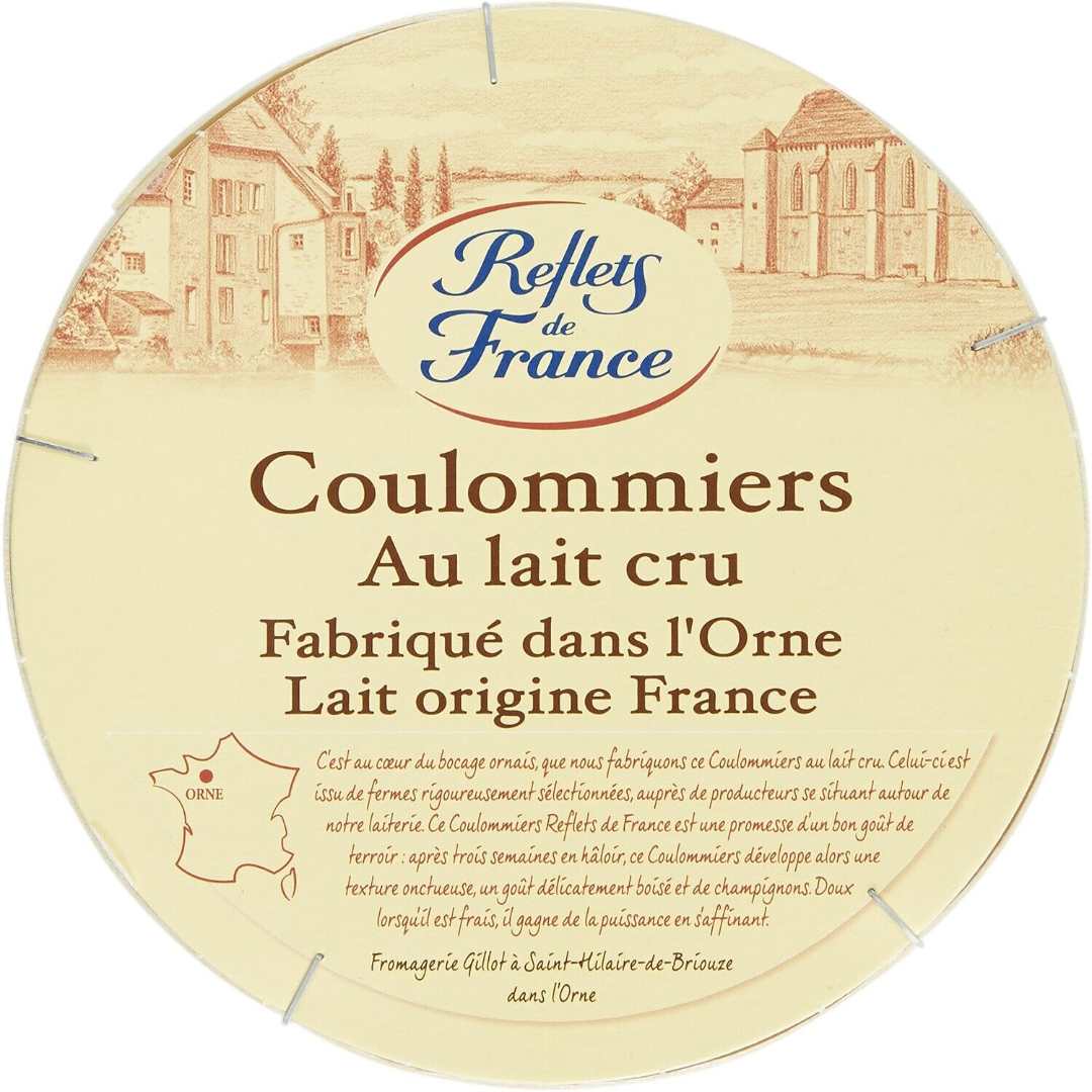 Coulommiers au lait cru Reflets de France : photo du produit rappelé le 22/03/2023