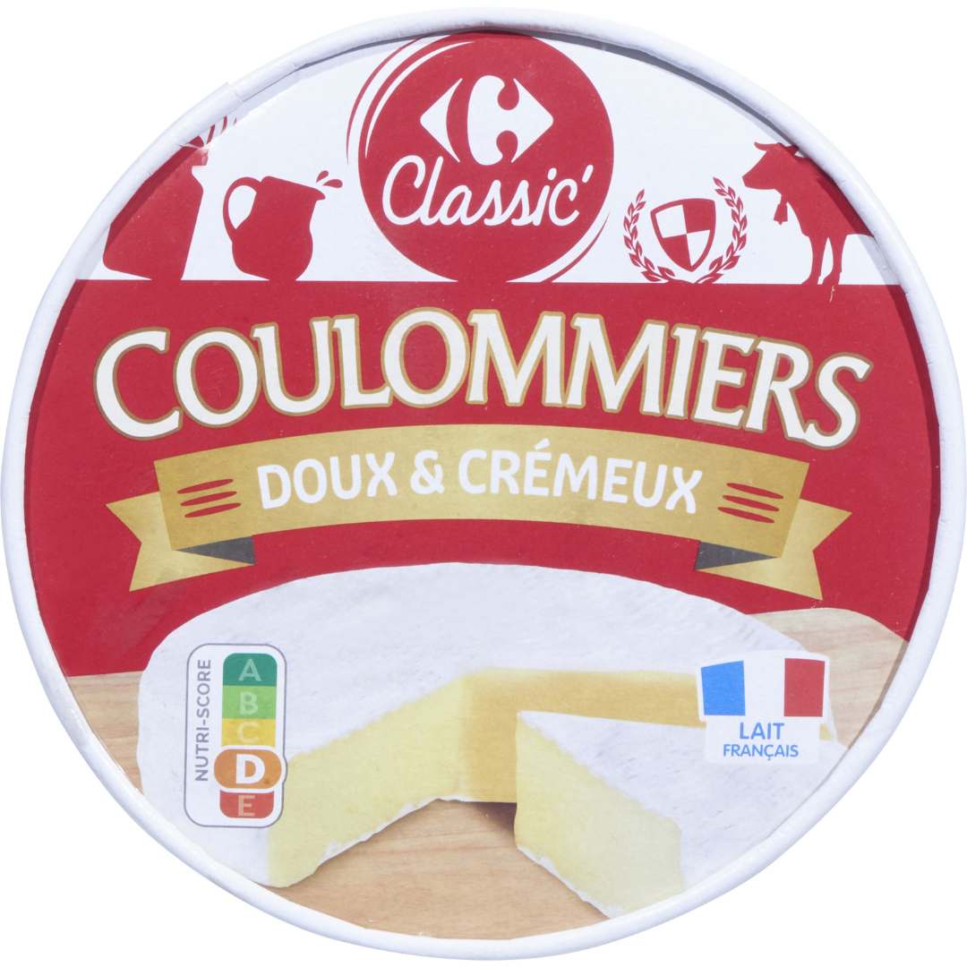Coulommiers Carrefour Classic : photo du produit rappelé le 12/08/2025