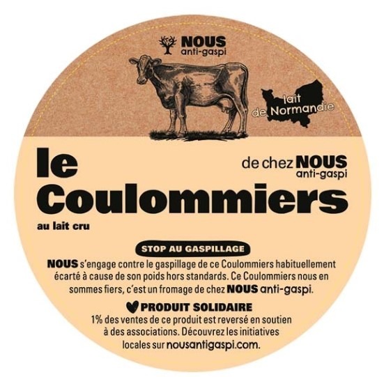 Coulommiers Nous Anti Gaspi : photo du produit rappelé le 05/04/2022