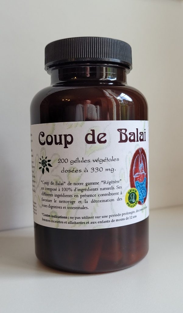 Coup de balai gélules Abc de la Nature : photo du produit rappelé le 09/09/2022