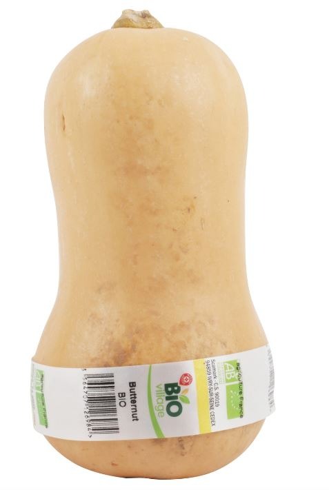 Courge butternut - piece - bio village : photo du produit rappelé le 27/10/2023