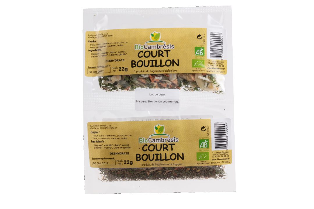 Court-bouillon BIO Cambresis : photo du produit rappelé le 10/10/2025