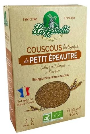 Couscous de petit epeautre bio Lazzaretti : photo du produit rappelé le 20/08/2025