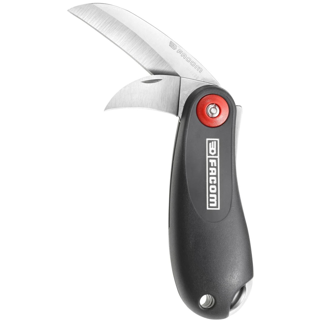 Couteau d'électricien toukan® à cran d'arrêt 2 lames Facom : photo du produit rappelé le 15/01/2026