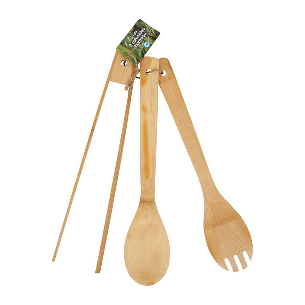Couvert bois bambou Cedif : photo du produit rappelé le 11/07/2023
