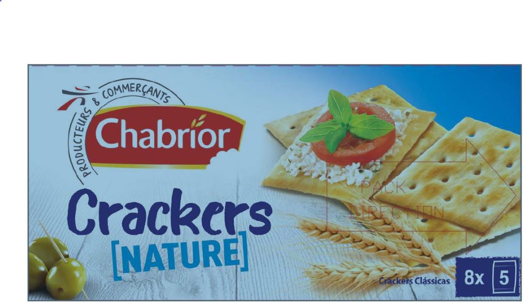 Crackers nature Chabrior : photo du produit rappelé le 13/08/2021