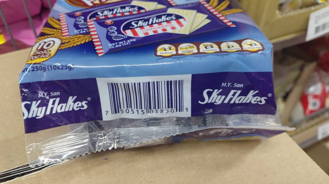 Crackers sky flakes snackpack 250 g Skyflakes : photo 3 sur 3 du produit rappelé le 28/04/2026