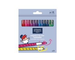 Crayons a la cire twistable Lefranc Bourgeois Enfants : photo du produit rappelé le 21/06/2024