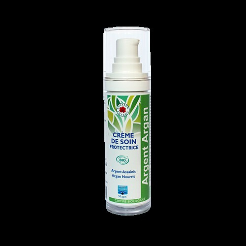 Crème beauté argan à l'argent colloïdal 50ppm tube 50 ml Vecteur Energy : photo du produit rappelé le 12/06/2026