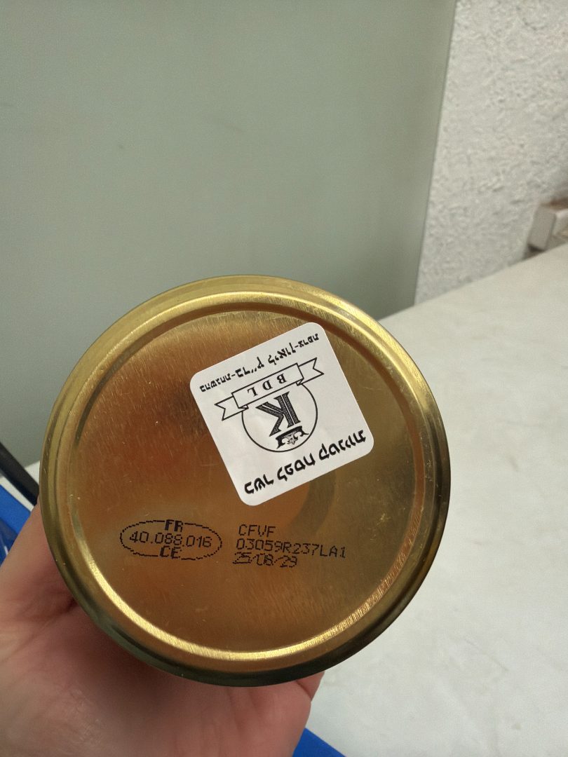 Creme de foie de volaille forestiere 180 g Rachel : photo 2 sur 2 du produit rappelé le 22/01/2026