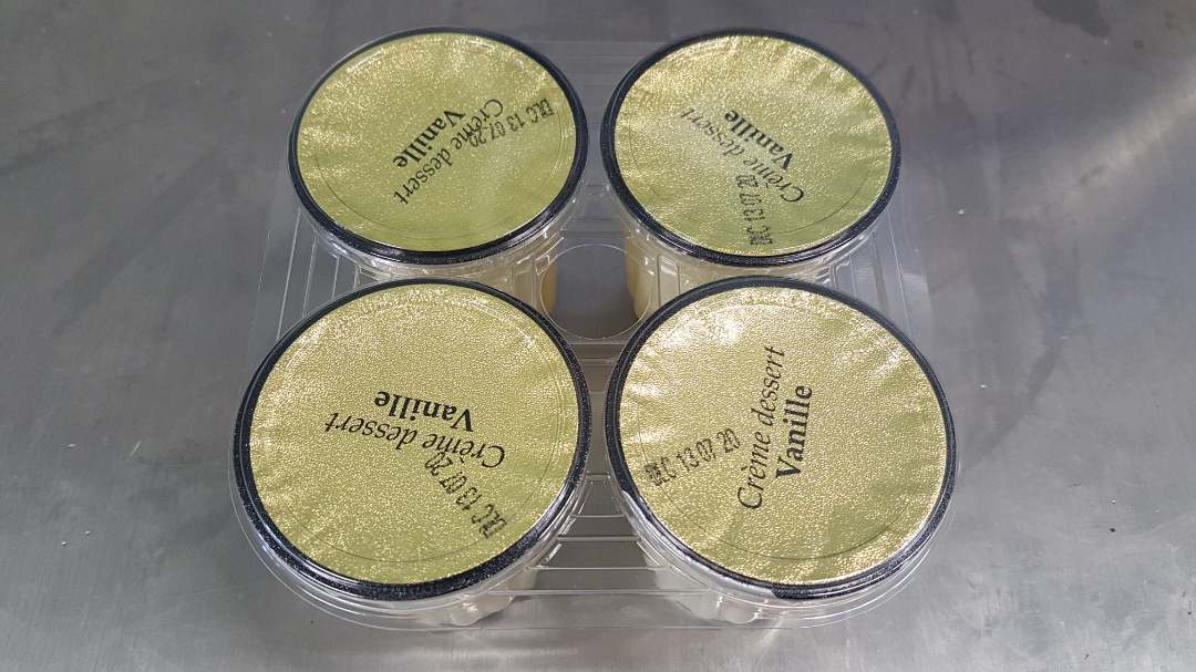 Crème dessert vanille La Ferme Desiris : photo du produit rappelé le 12/08/2021