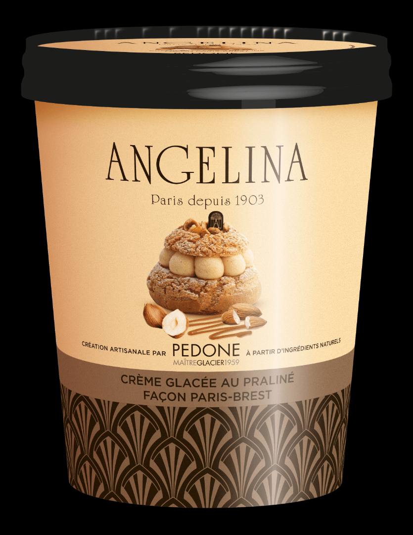 Crème glacée 500ml Angelina : photo 2 sur 2 du produit rappelé le 20/01/2022