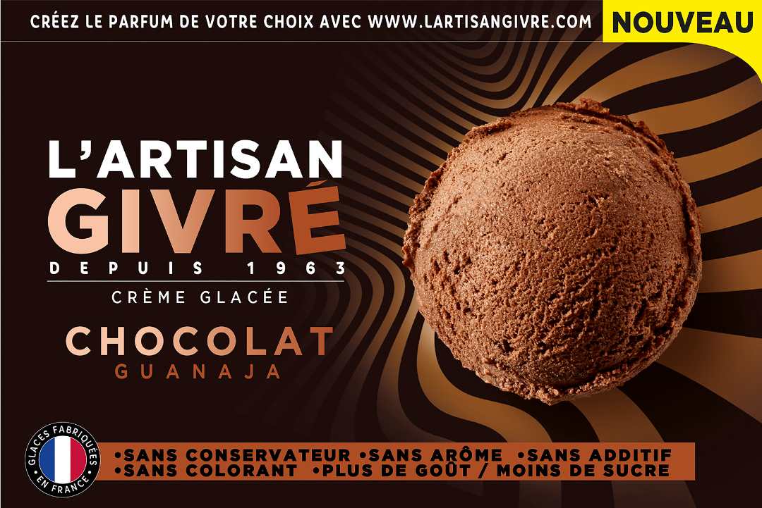 Creme glacee Artisan Givre : photo du produit rappelé le 01/04/2022