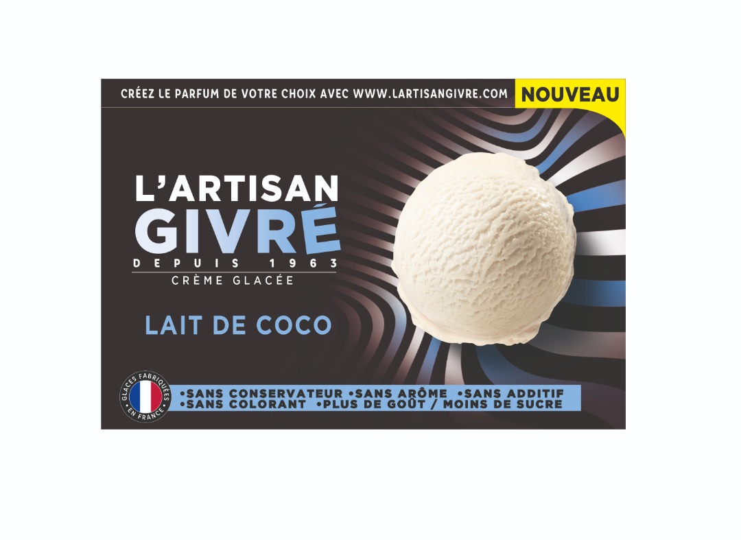 Creme glacee Artisan Givre : photo du produit rappelé le 01/04/2022
