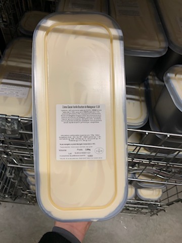 Creme glacee caramel beurre sale Taglab : photo du produit rappelé le 23/03/2022