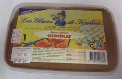 Crème glacée chocolat Ferme de Kerheu : photo du produit rappelé le 24/02/2022