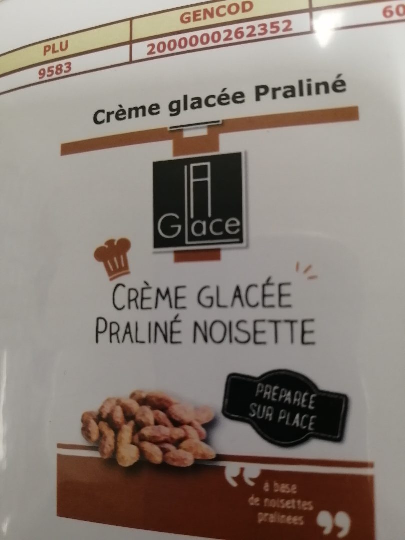 Crème glacée foret noire, crème glacée fromage blanc, crème glacée La Glace : photo 4 sur 5 du produit rappelé le 20/08/2021