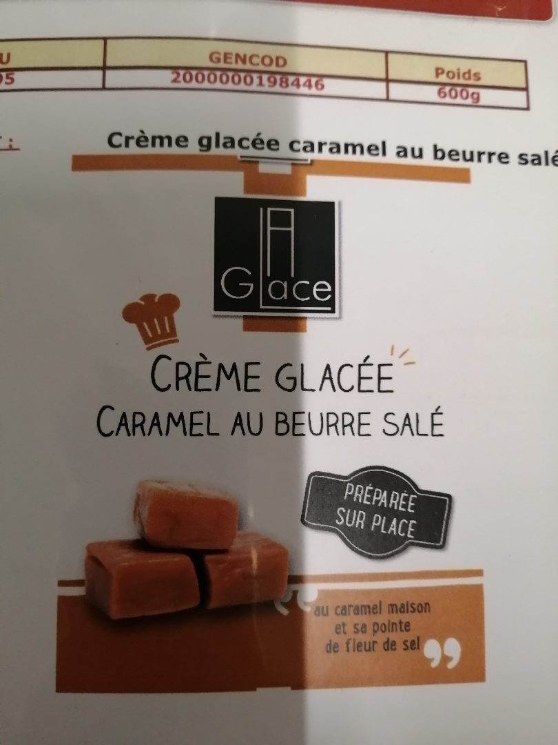 Creme glacee La Glace : photo 3 sur 4 du produit rappelé le 20/08/2021