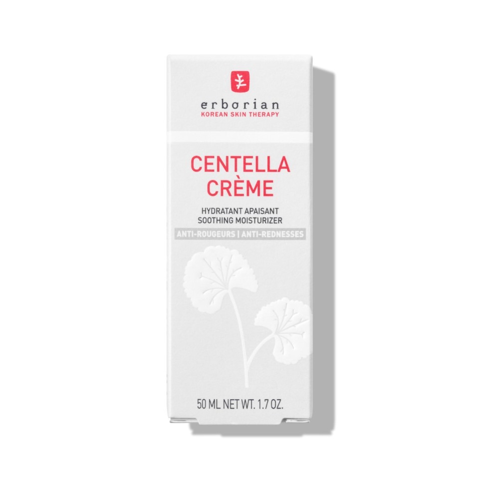 Crème visage erborian centella crème 50ml et 20ml : photo du produit rappelé le 25/07/2025