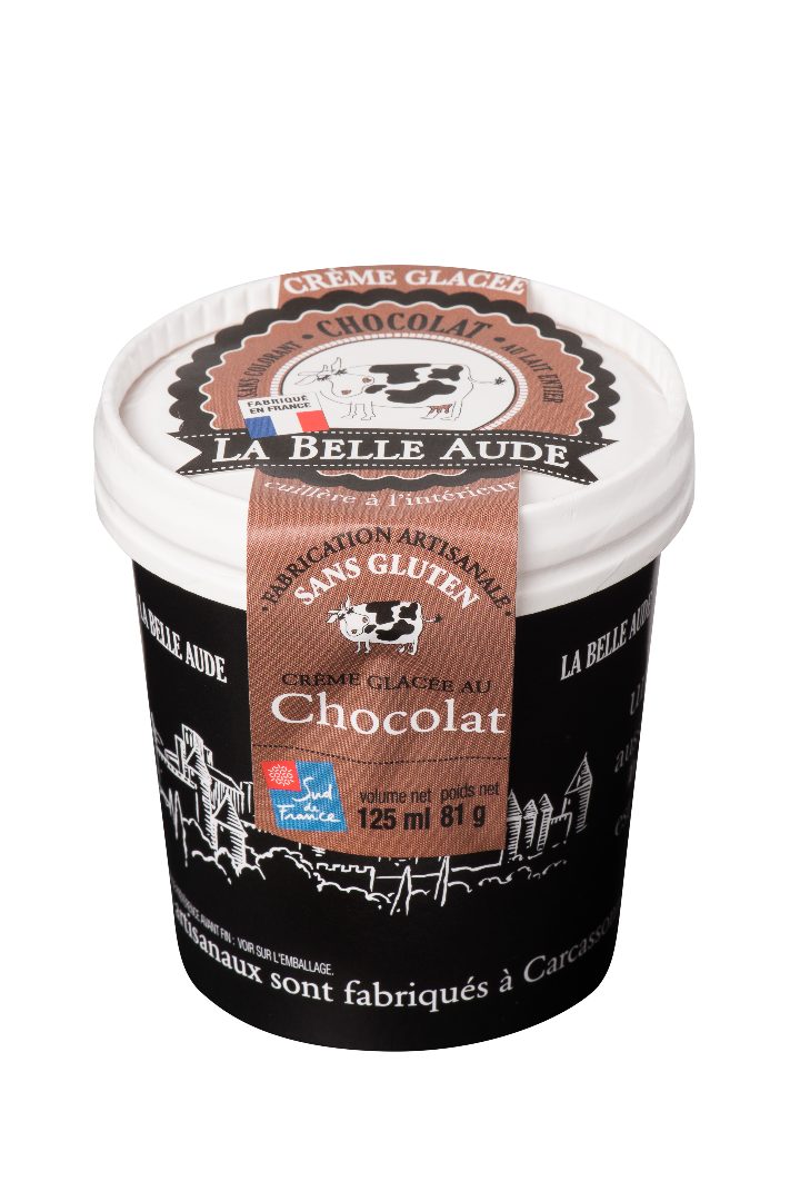 Crèmes glacées 125ml : café 100% arabica, caramel à la crème La Belle Aude : photo 3 sur 5 du produit rappelé le 13/08/2021