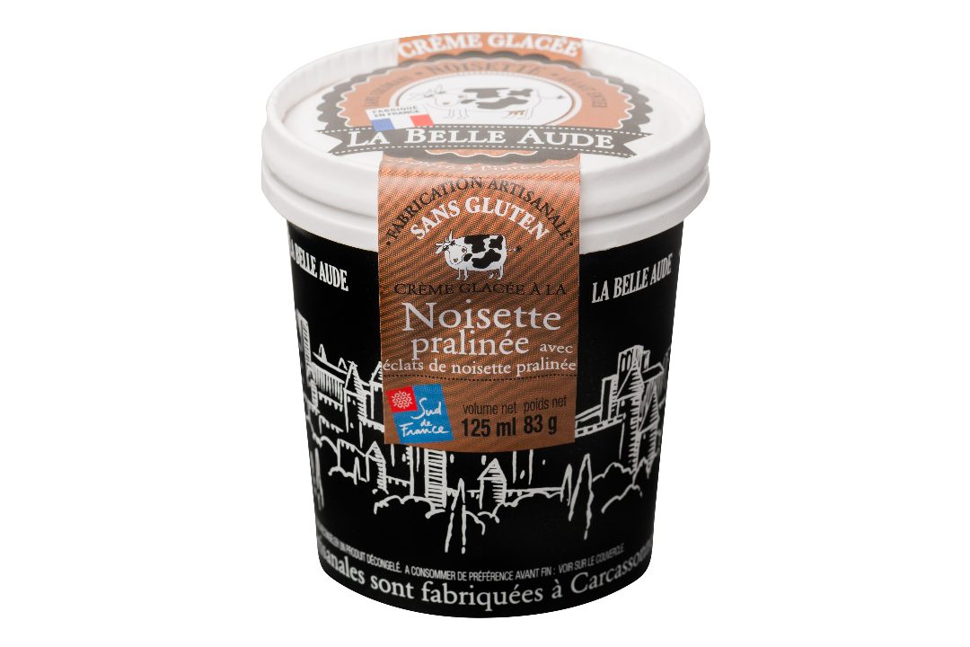 Crèmes glacées 125ml : café 100% arabica, caramel à la crème La Belle Aude : photo 4 sur 5 du produit rappelé le 13/08/2021
