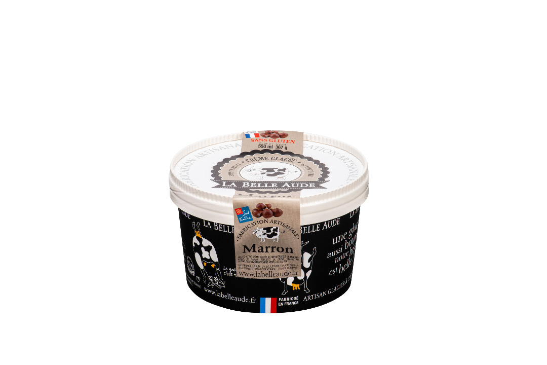 Crèmes glacées 550 ml : café 100% arabica, caramel à la crème La Belle Aude : photo 4 sur 5 du produit rappelé le 26/10/2021