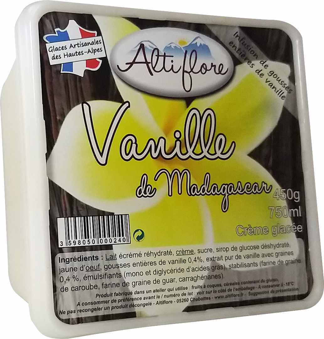 Crèmes glacées altiflore : photo du produit rappelé le 22/07/2021