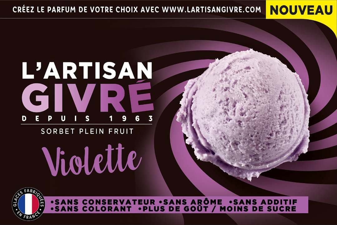 Cremes glacees Artisan Givre : photo 3 sur 3 du produit rappelé le 10/12/2021