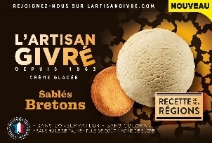 Cremes glacees Atelier Givre : photo 3 sur 4 du produit rappelé le 23/07/2021
