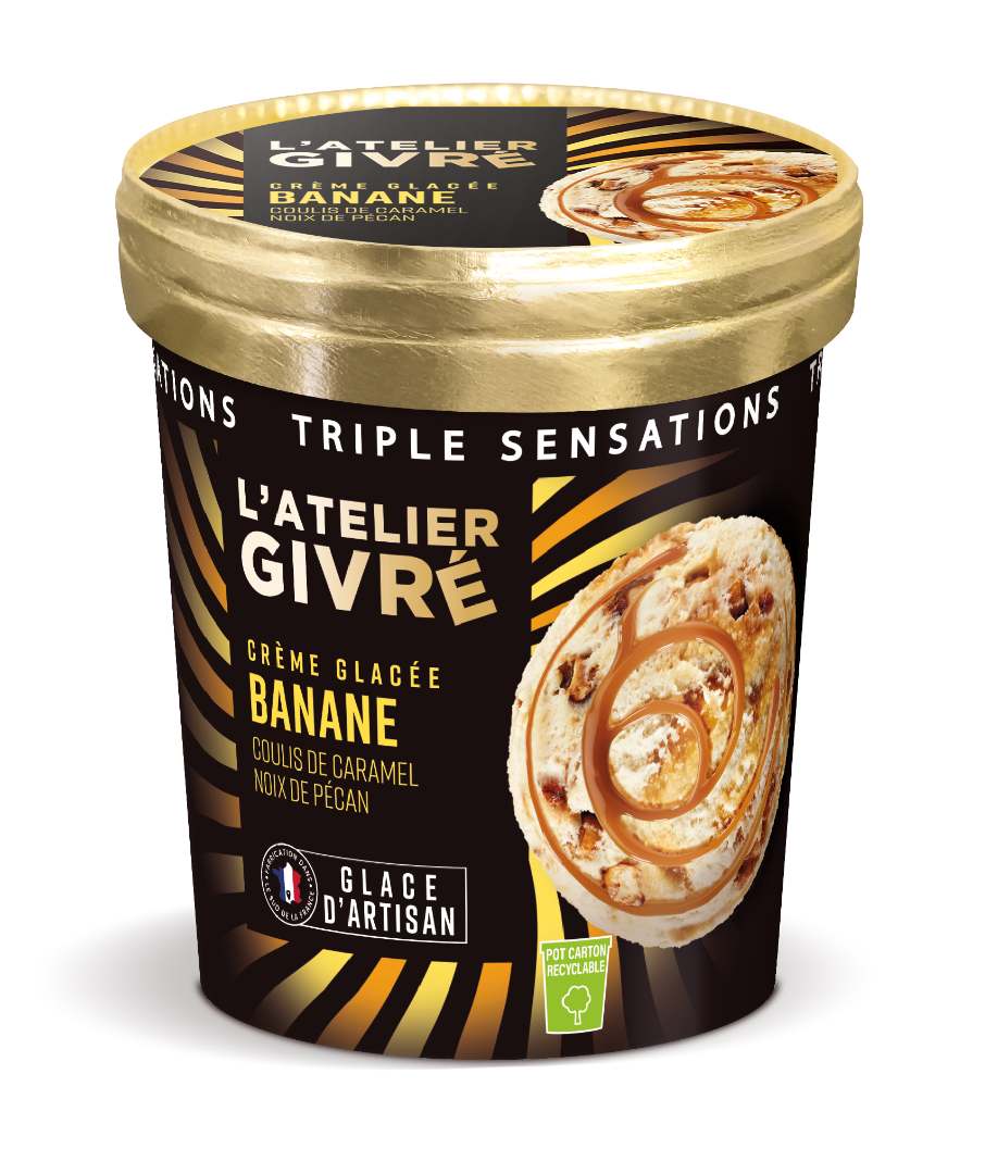 Cremes glacees Atelier Givre : photo du produit rappelé le 04/08/2021