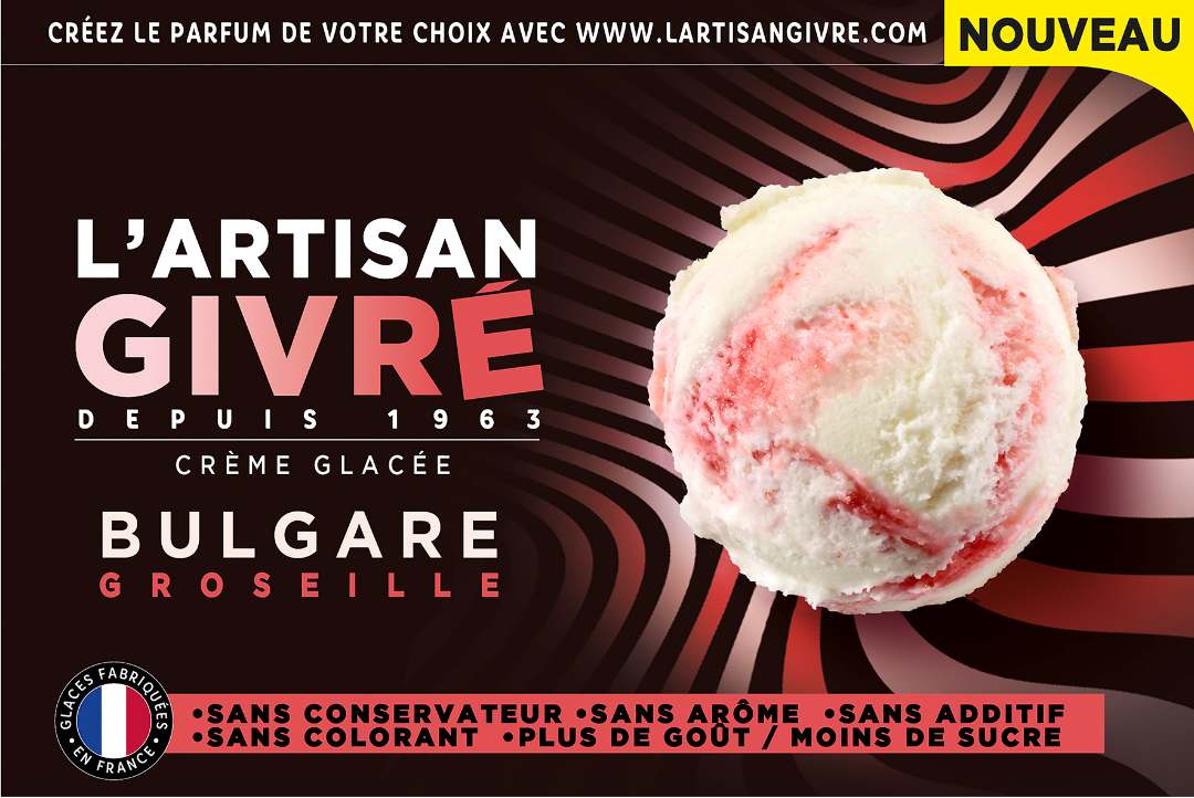Cremes glacees Atelier Givre : photo du produit rappelé le 05/08/2021