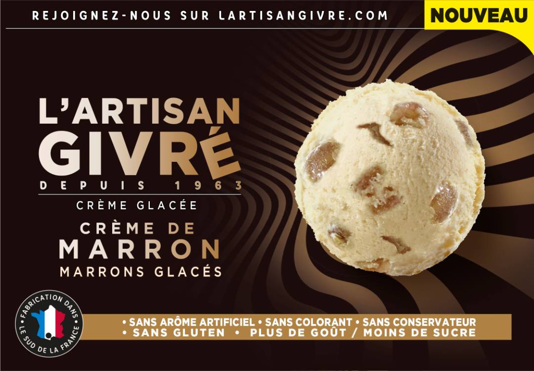 Cremes glacees Atelier Givre : photo 3 sur 5 du produit rappelé le 05/08/2021