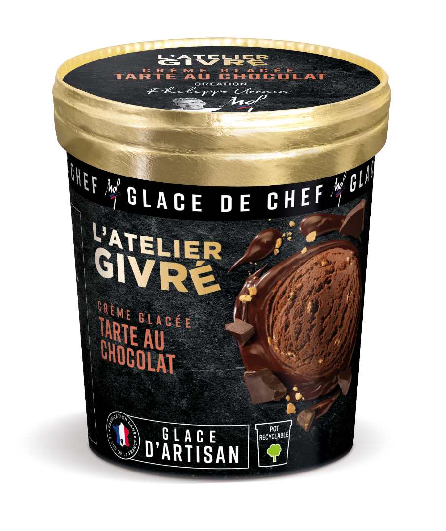 Cremes glacees Atelier Givre : photo du produit rappelé le 21/06/2021