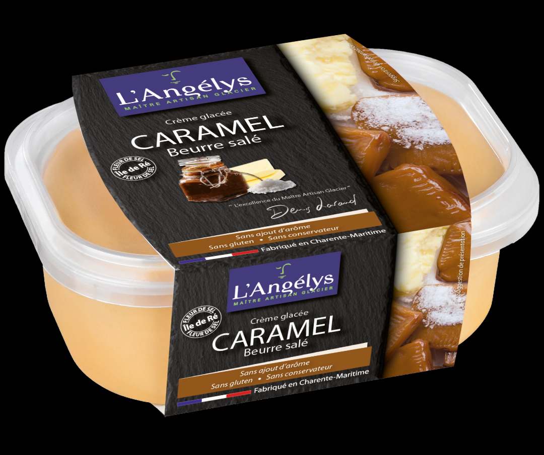 Crèmes glacées et sorbets 170 g L'Angélys : photo 1 sur 2 du produit rappelé le 03/08/2021